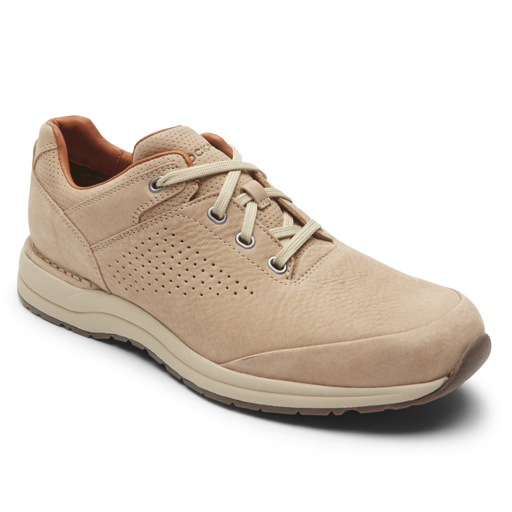 Rockport Mens Edge Hill 2 Plain Toe - Sneakers Khaki - MNH538162